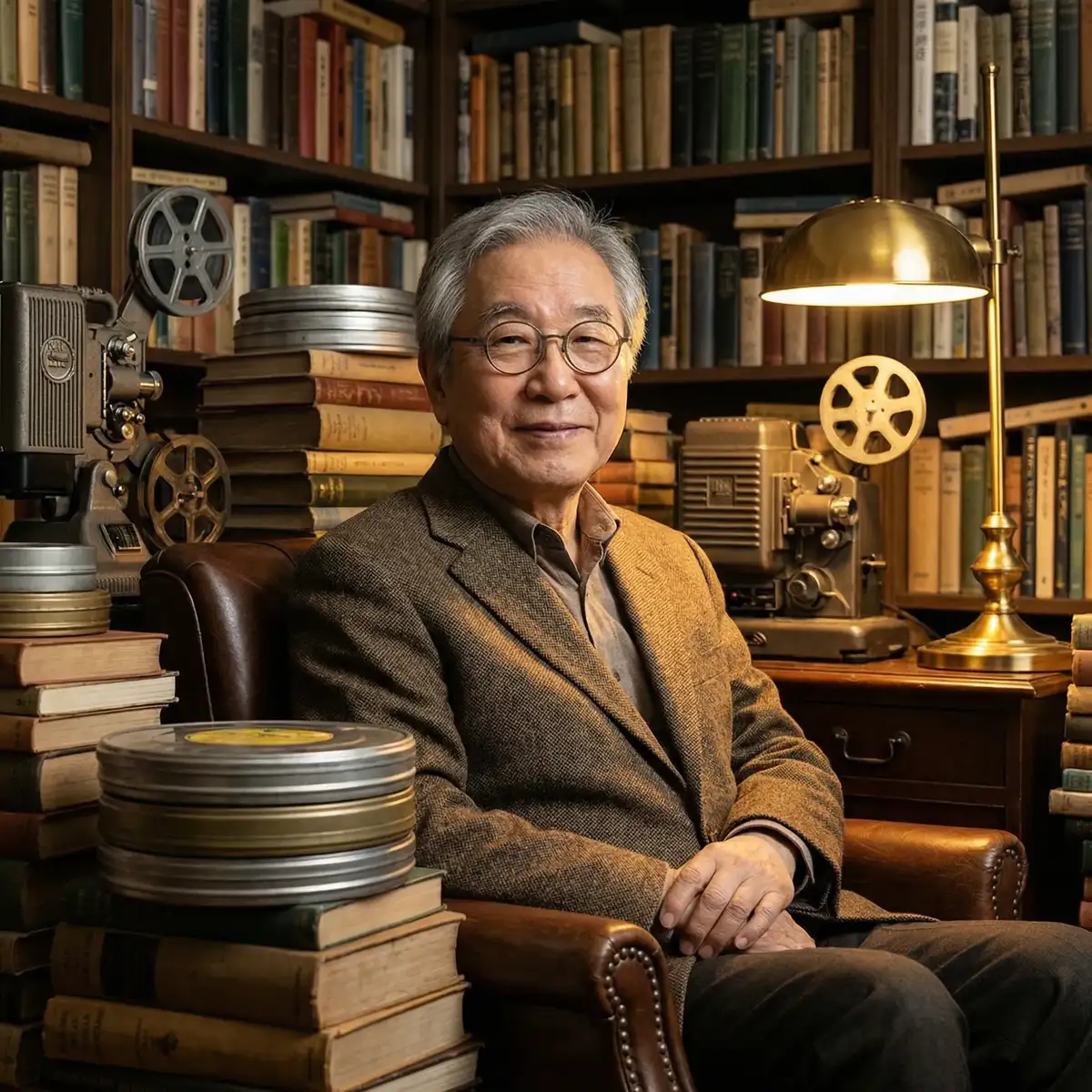 亚洲伦理片库馆长肖像 - 暗网猎奇 研究学者